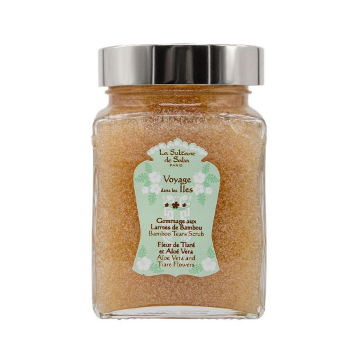 La Sultane De Saba – Body Scrub Bamboo tears/Tiare Flower & Aloe Vera