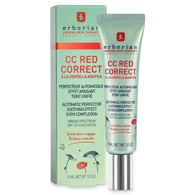 Erborian – СС Red Correct Automatic Perfector Sooting Effect Even Complexion