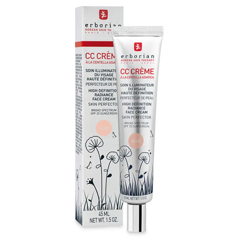 Erborian – CC Cream High Definition Radiance Face Cream Skin Perfector