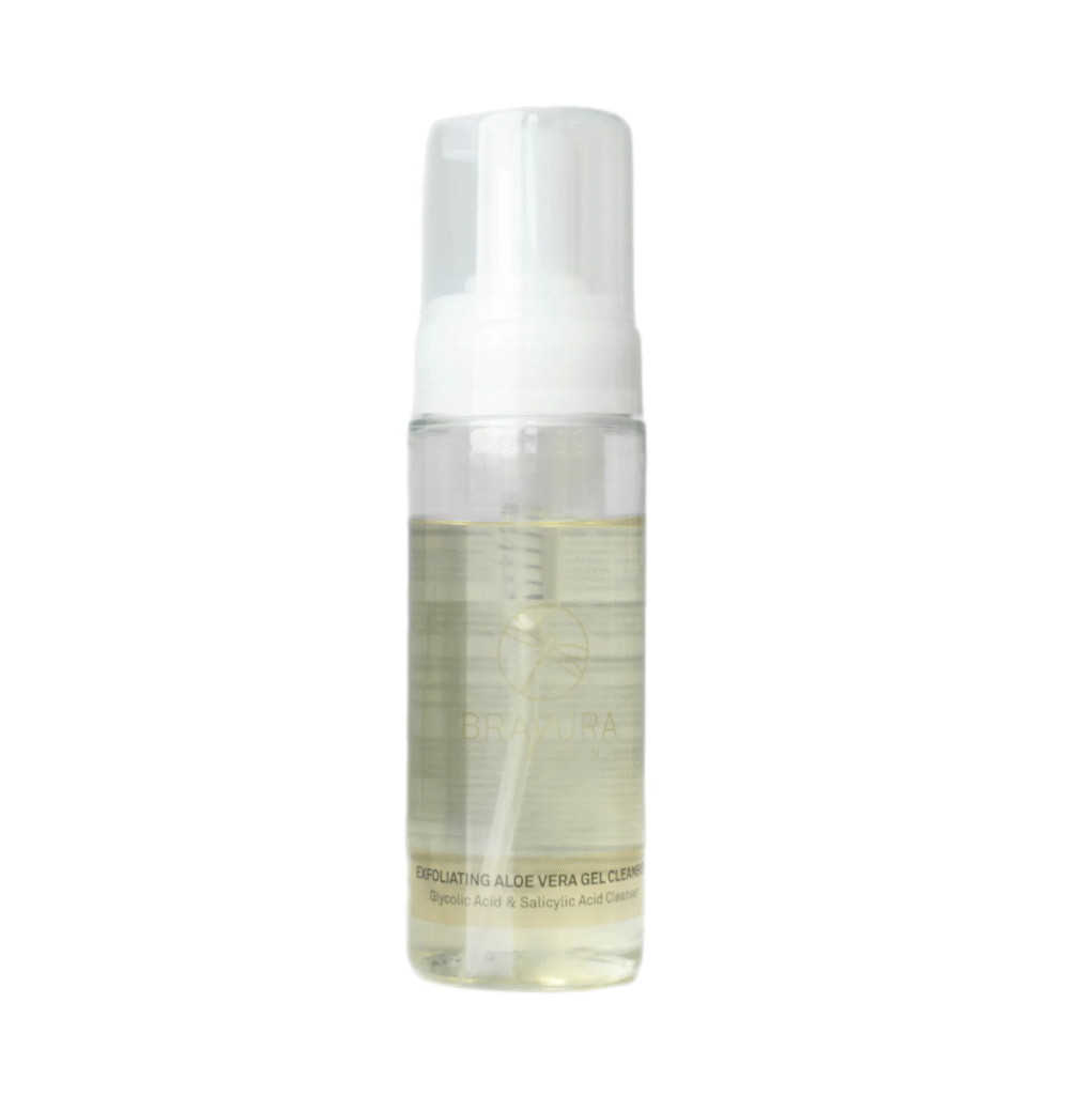 Bravura London – Exfoliating Aloe Vera Gel Cleanser Glycolic & Salicylic Acid